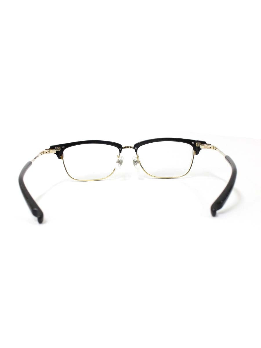 フォーナインズ M-16 メガネ ブラック チタンフレーム フルリム ブロー IT8R71IJ5HO4