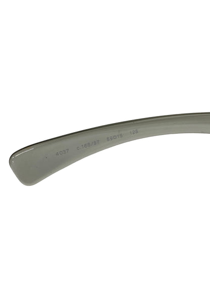 シャネル 4037 サングラス シルバー コンビフレーム リムレス（フチなし）オーバル（楕円） ITTCN4IVV1DM 【SALE】