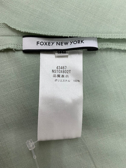 フォクシーニューヨーク Top Bon Vie 43467 トップス 38 グリーン ITXF3NWF4U0C