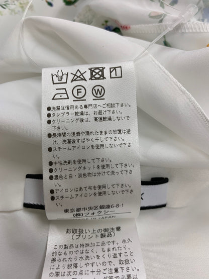 フォクシーニューヨーク Primavera Dress プリマヴェーラ 44421 ワンピース 42 ホワイト フラワープリント ITN8ZA6UJS5I