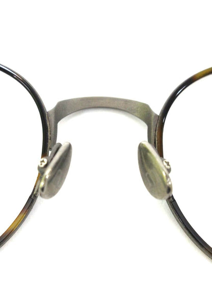 マツダ M3085-i 47 メガネ マットシルバー/ブラウン コンビフレーム フルリム ラウンド ITHGN62I6NWG 【SALE】