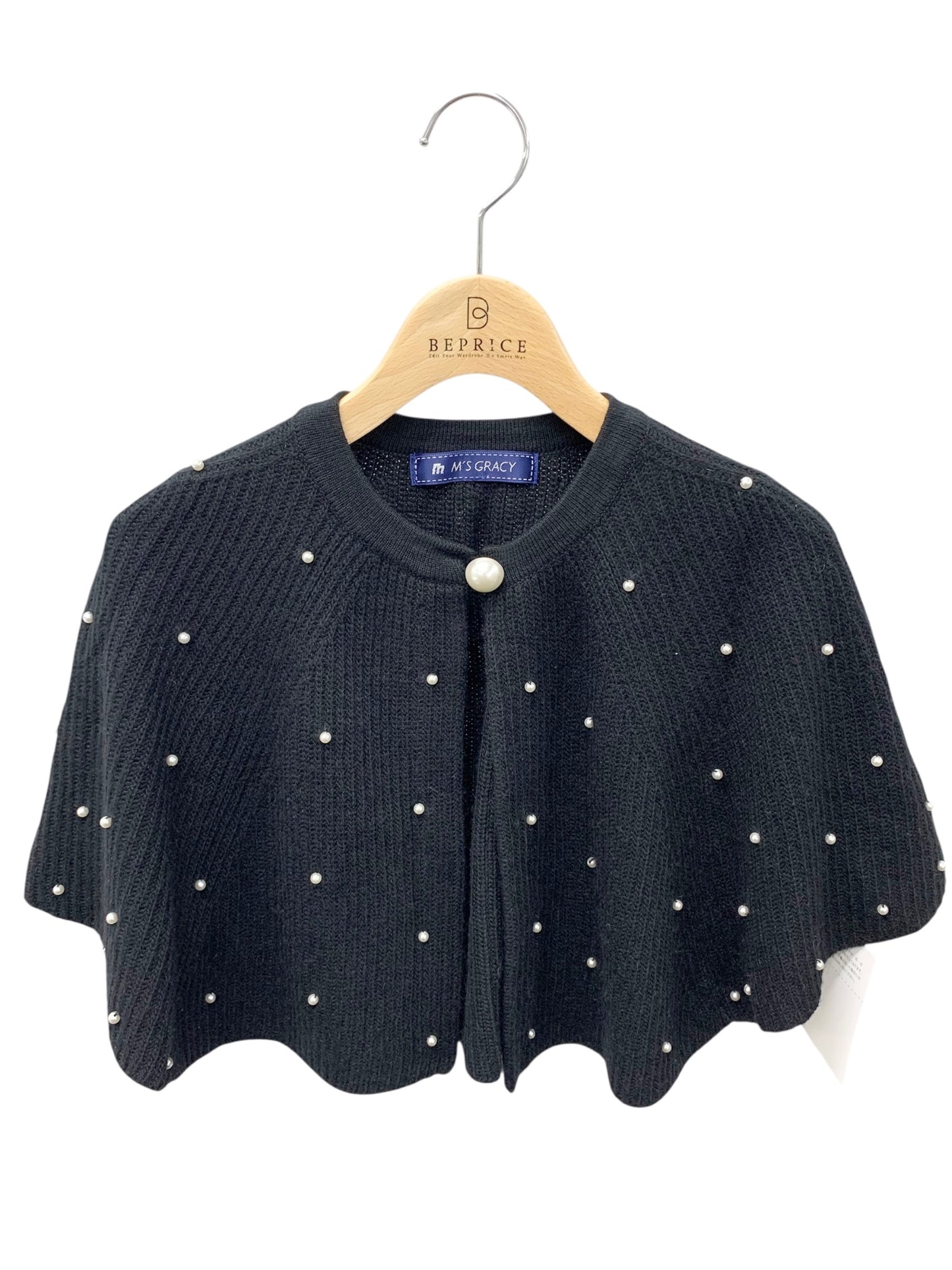 エムズグレイシー 228533 ケープ 40 ブラック パール ITTS1WARES3O