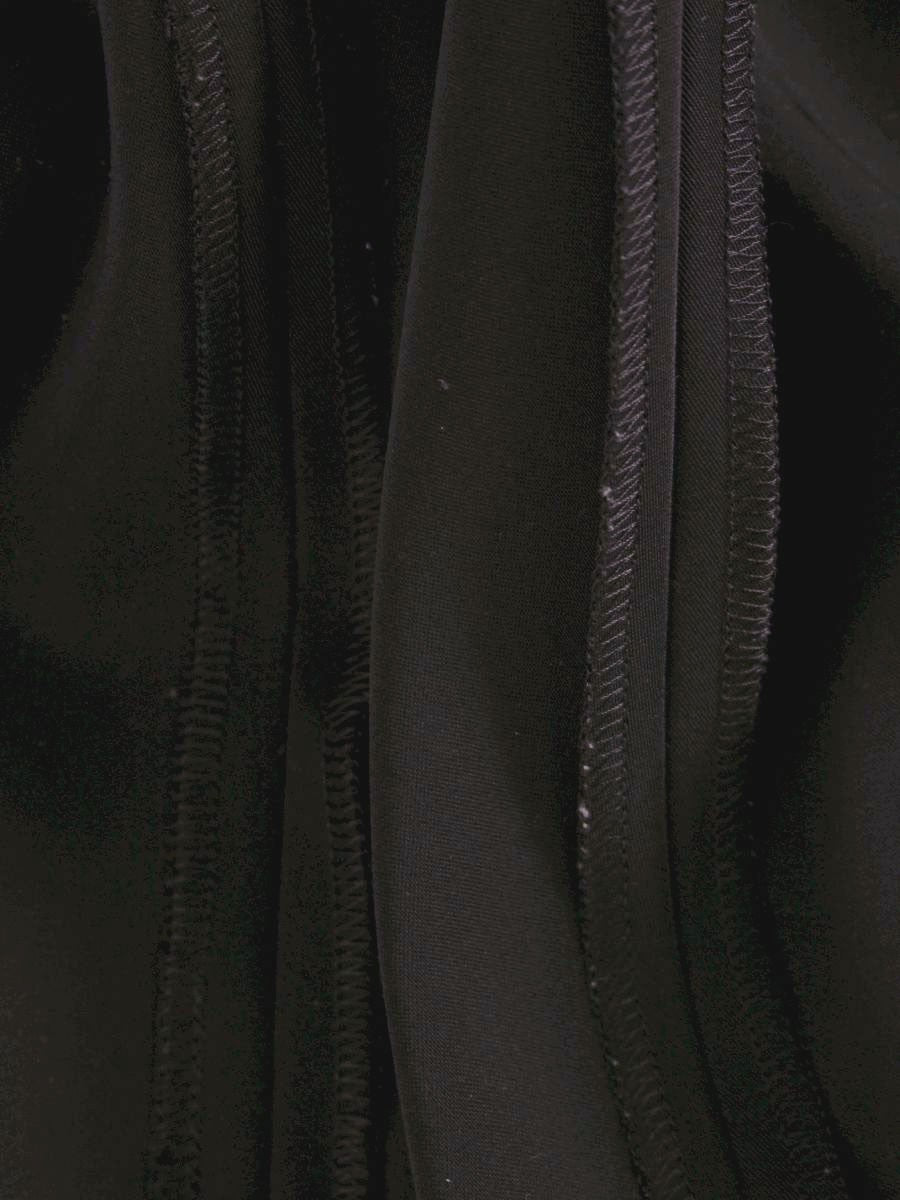 フォクシーニューヨーク 35956 スラックス 40 ブラック グログランテープ 切替 ストレッチ ITYM1816OWRO