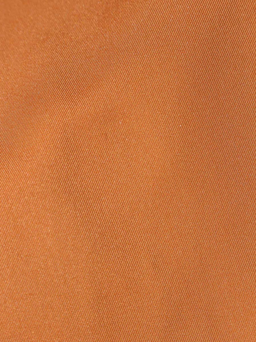 フォクシーニューヨーク ストレッチタフタ 24126 スカート 38 オレンジ IT0GNPT1CD0C