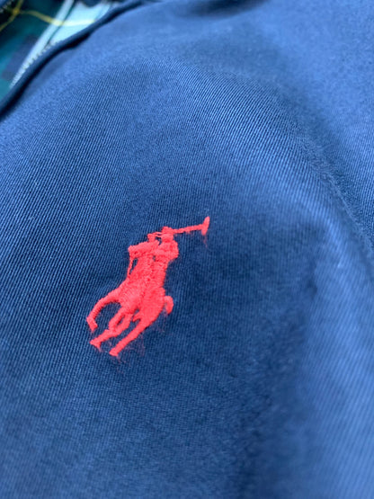 ポロラルフローレン ジャケット M ネイビー スウィングトップ ITK6IIJHGDAW