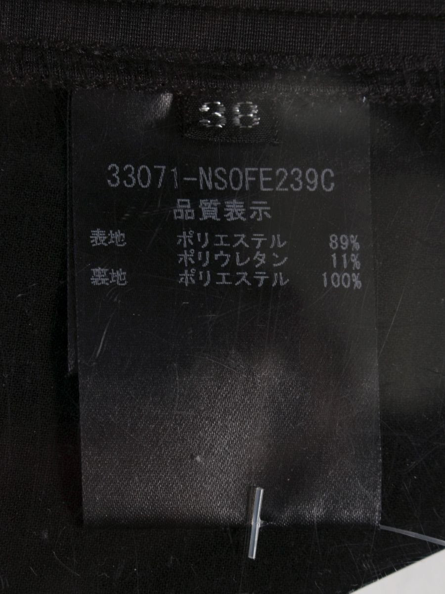 大人気格安フォクシーニューヨーク38 サイドボタン　ブラック ワンピース