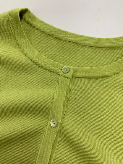 フォクシーブティック Cardigan Trefle トレフル 43275 カーディガン 40 グリーン ITFJXUQ0GNNK