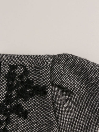 トッカ OPTOCW1818 ワンピース 0 グレー 20周年アニバーサリー 刺繍 ITU96W1XX5CC