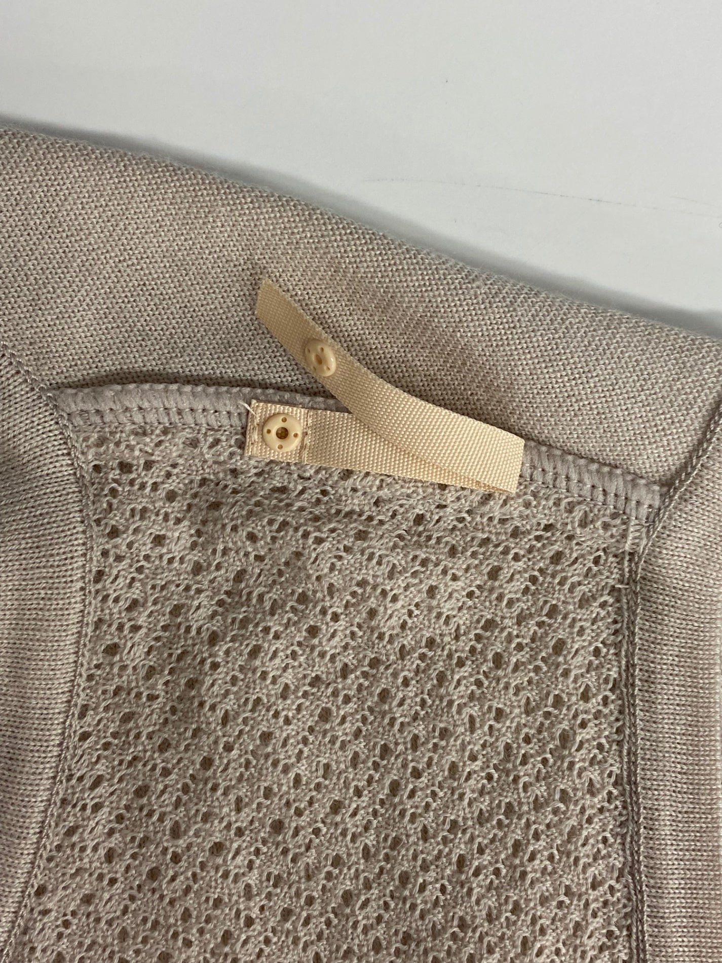 フォクシーブティック  Knit 41350 ノースリーブニット 40 ベージュ IT9Z1OYA2AW4 【SALE】