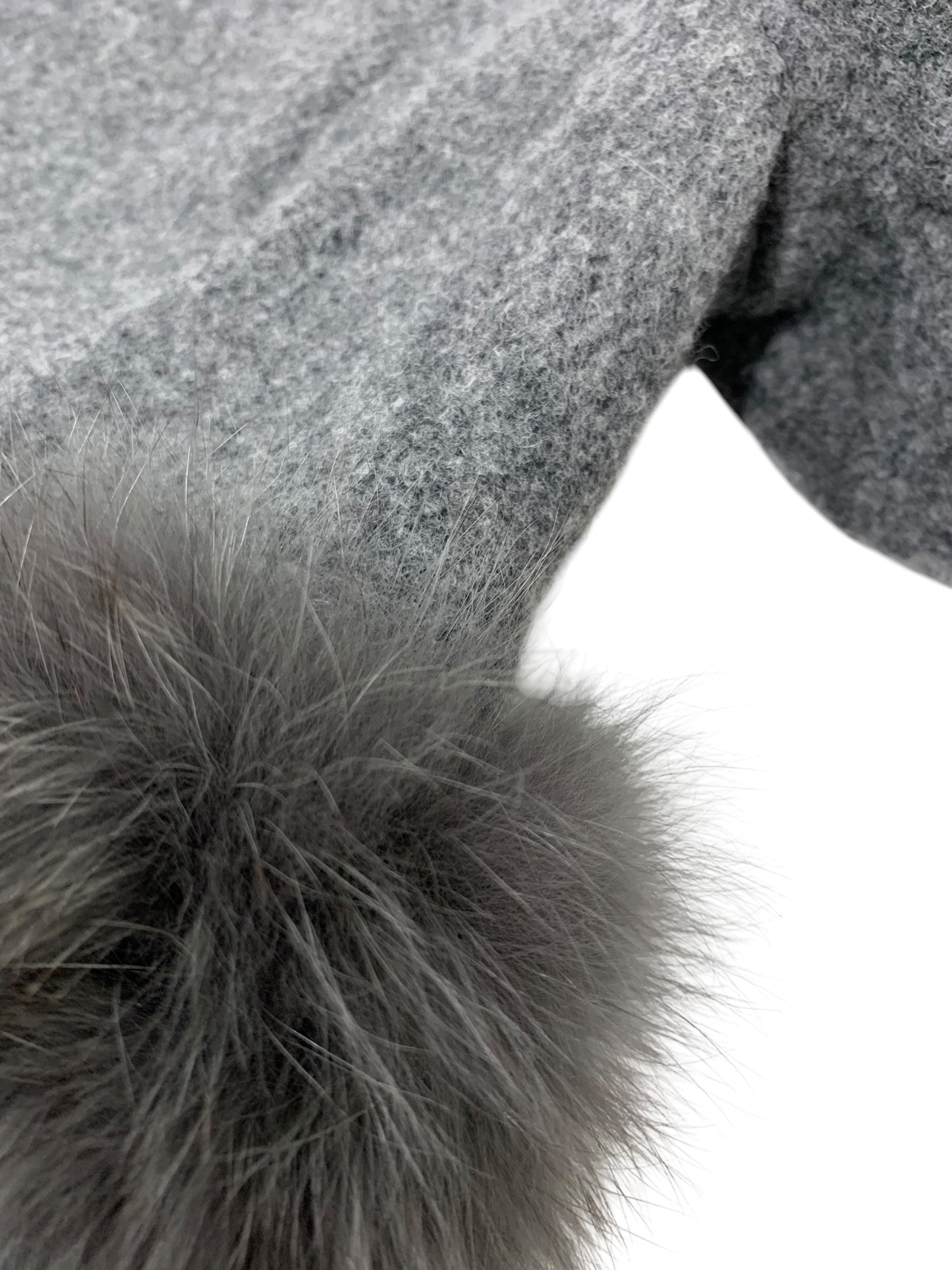 トゥービーシック W5740-826-07 ジャケット X グレー ウール フォックス レッキスラビット ITCDF4WVDFC2