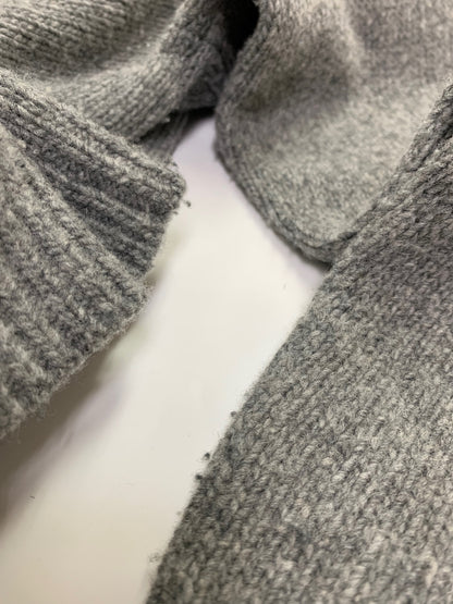 メゾンキツネ DRESSED FOX INTARSIA JUMPER NM00809KH0002 セーター M グレー IT72D63KDQHC