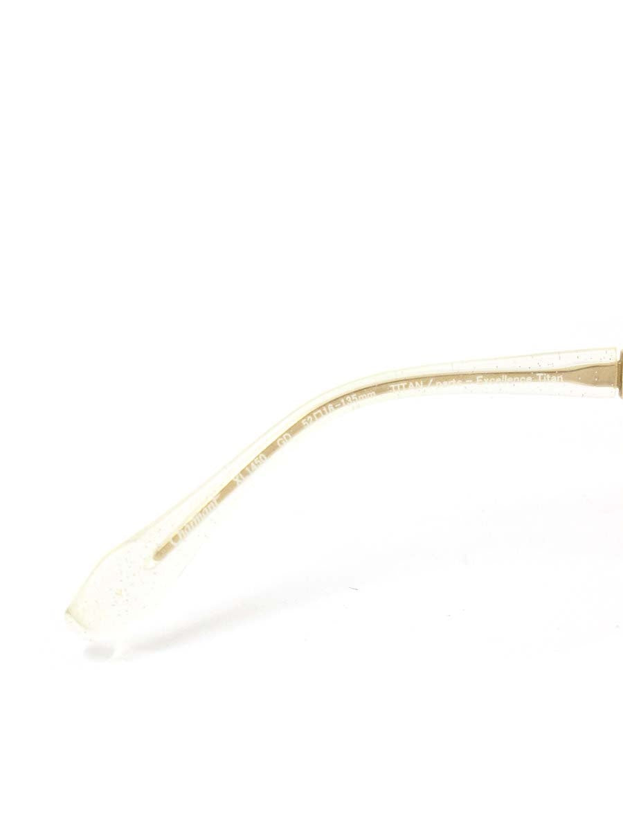 ラインアートシャルマン XL1450 メガネ ゴールド ラインストーン メタルフレーム フルリム オーバル ITG83N19608G 【SALE】