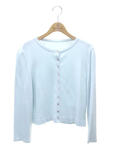 フォクシーブティック ビタミンカーディガン 34814 42 ブルーグレー ITO0IFMQQFOY