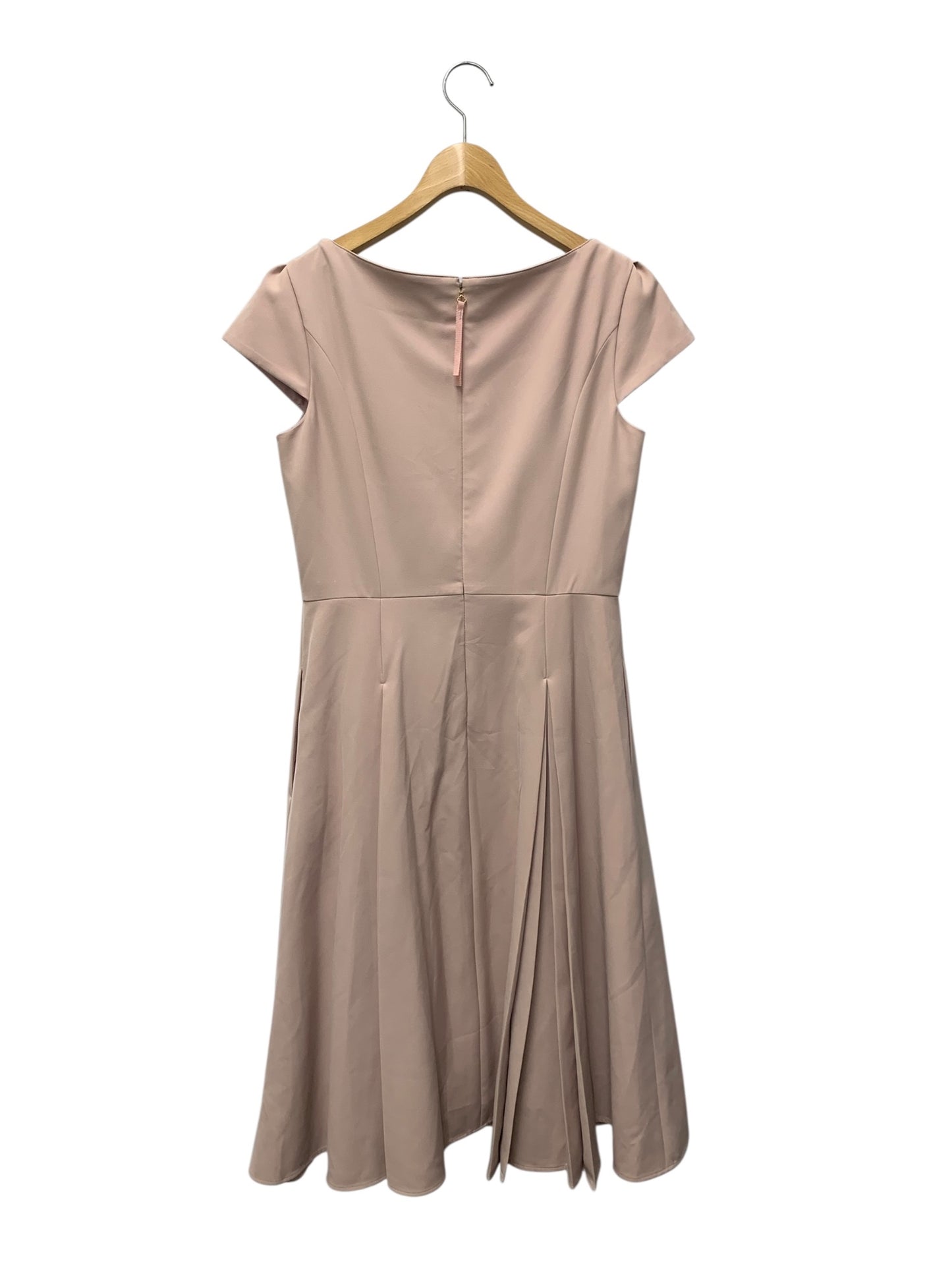 トッカ FLY FRERRY ドレス OPTOGS0806 ワンピース 6 ピンク クルーネック バックジップ ITJGJD8D0LCO