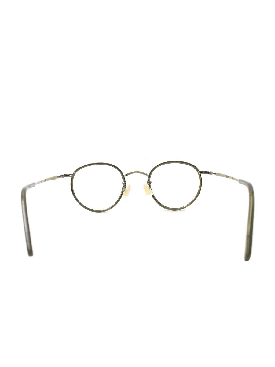 恒眸作 T272 メガネ ゴールド コンビフレーム ウェリントン ITMWM81U34VM