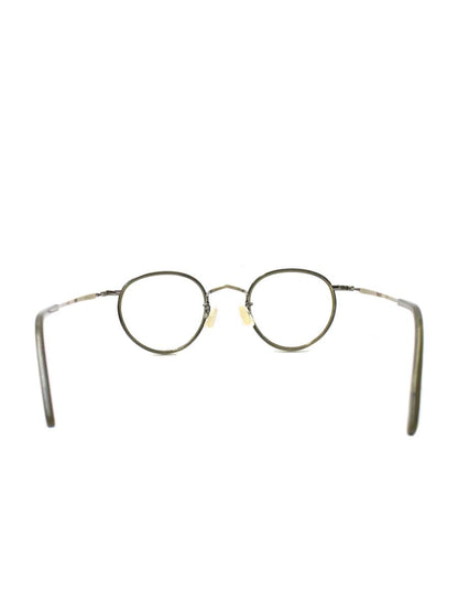 恒眸作 T272 メガネ ゴールド コンビフレーム ウェリントン ITMWM81U34VM