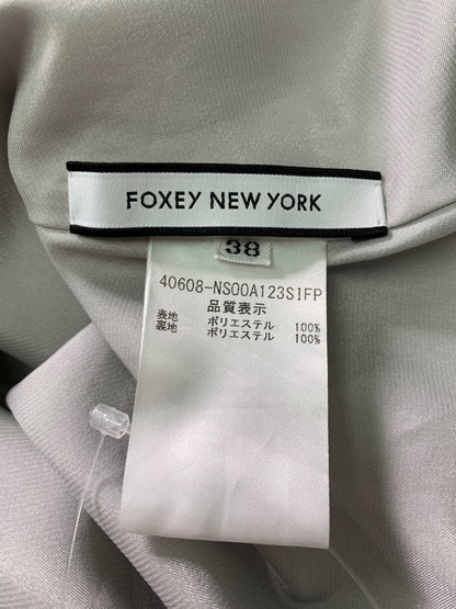 フォクシーブティック Elegant Pleats Dress 40608 ワンピース 38 グレー ITRJLTPE235C