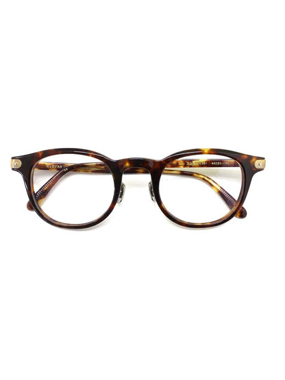 アイヴァン7285 339 メガネ ブラウン セルフレーム フルリム ウェリントン ITH123NHN0NC 【SALE】