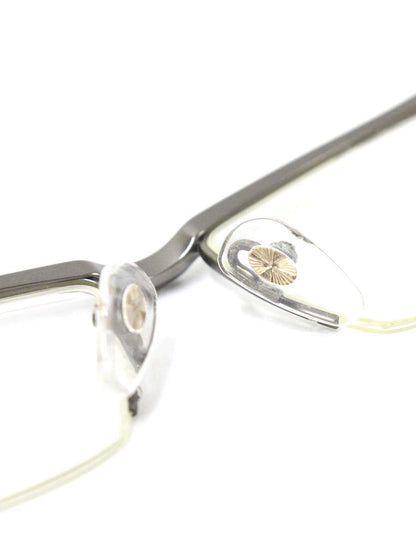 マサキマツシマ MF-1148 眼鏡 メガネ ガンメタル メタルフレーム ハーフリム スクエア ITI9Q8PA6XX0