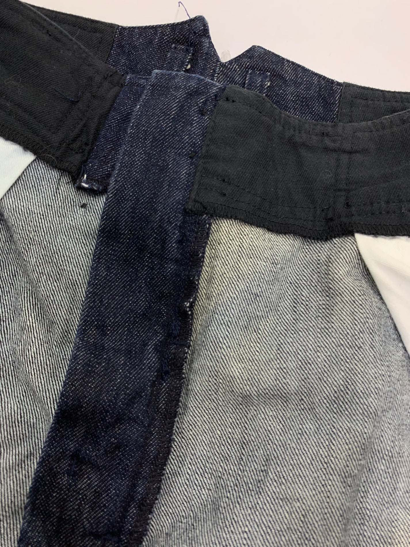 クラネ FRONT WRAP DENIM PANTS 18111-7331 1 ネイビー ITZJS0SWVY7G