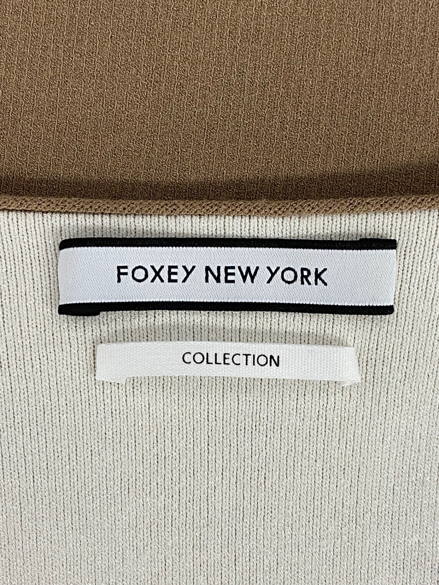 フォクシーニューヨーク collection cardigan 39014 カーディガン 38 ブラウン IT83ZFRX4XL4