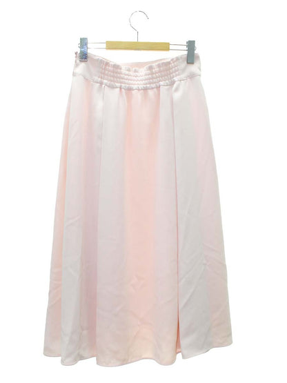 トゥービーシック ダブルサテン スカート W5S-19-179-12 42 ピンク ‘23 ITWCU1HF5P7U