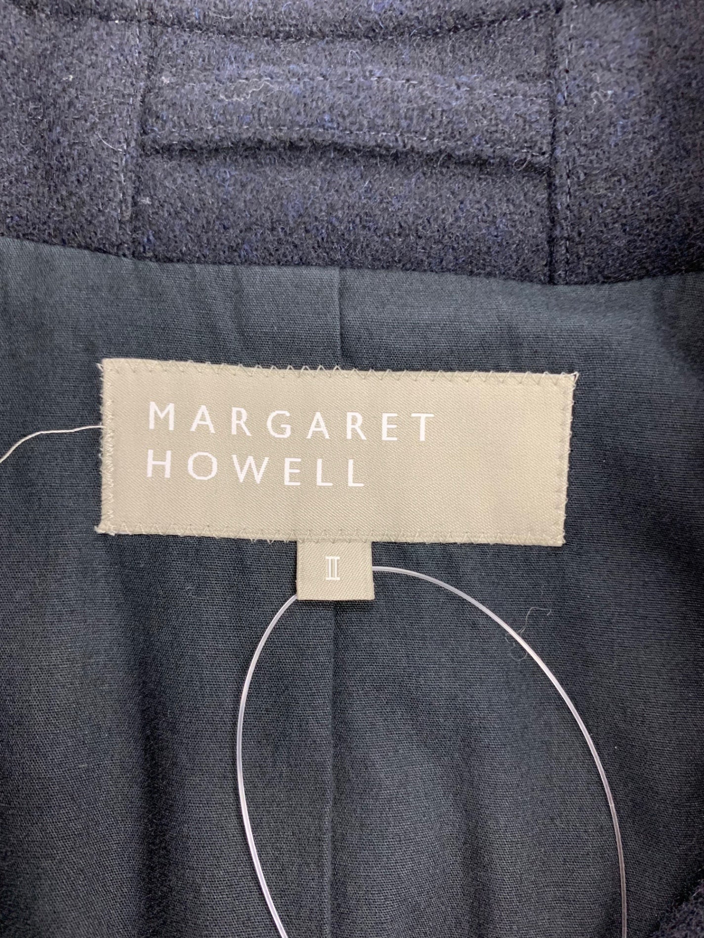 マーガレットハウエル 578-212310 コート 2 ネイビー ウール ITQB9WV46DO4