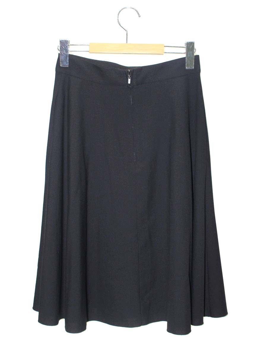 フォクシーニューヨーク Lady Success Skirt 39670 スカート 38 ブラック フレア ITIN3CH8PYFS