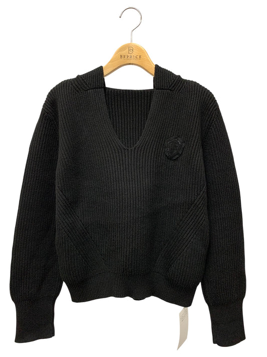 フォクシーブティック Knit Top Coquille 43271 ニット セーター F ブラック フード ITN17S8AQA8G