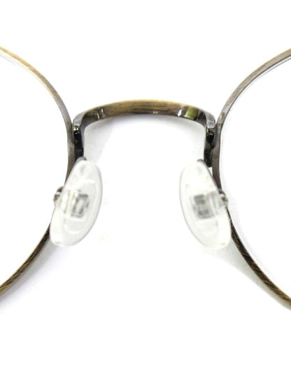 アキット PIN22 メガネ ゴールド メタルフレーム ボストン ITCNKNW6O0V2