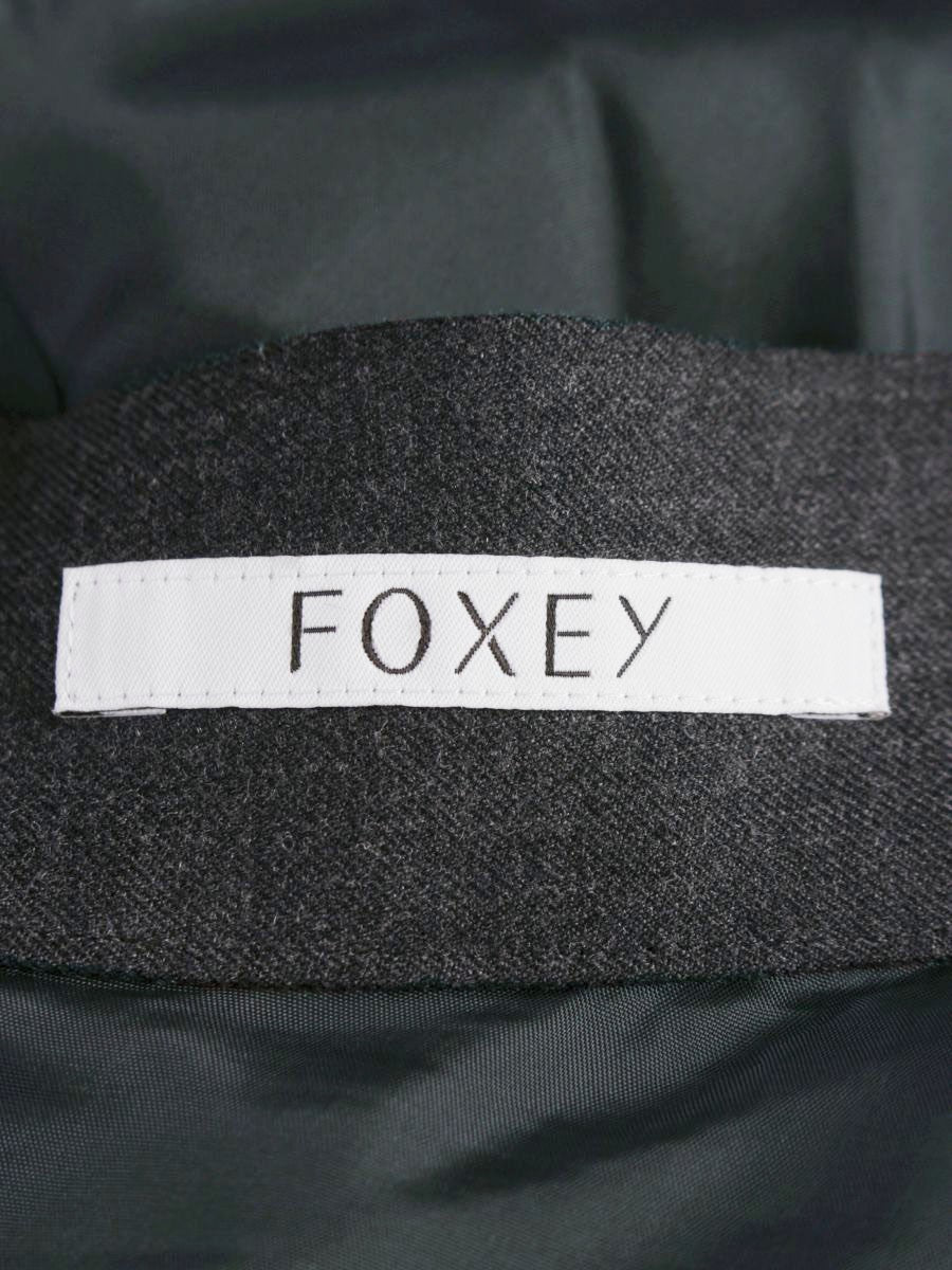 フォクシーブティック 39989 スカート 38 グレー フレア ITZCL9QZ8CIW