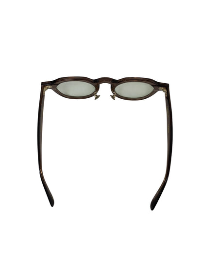 グリッチ LEEDS GLH-1013 メガネ ブラウン リーズ セルフレーム フルリム ボストン ITU7DC63SAA8 【SALE】