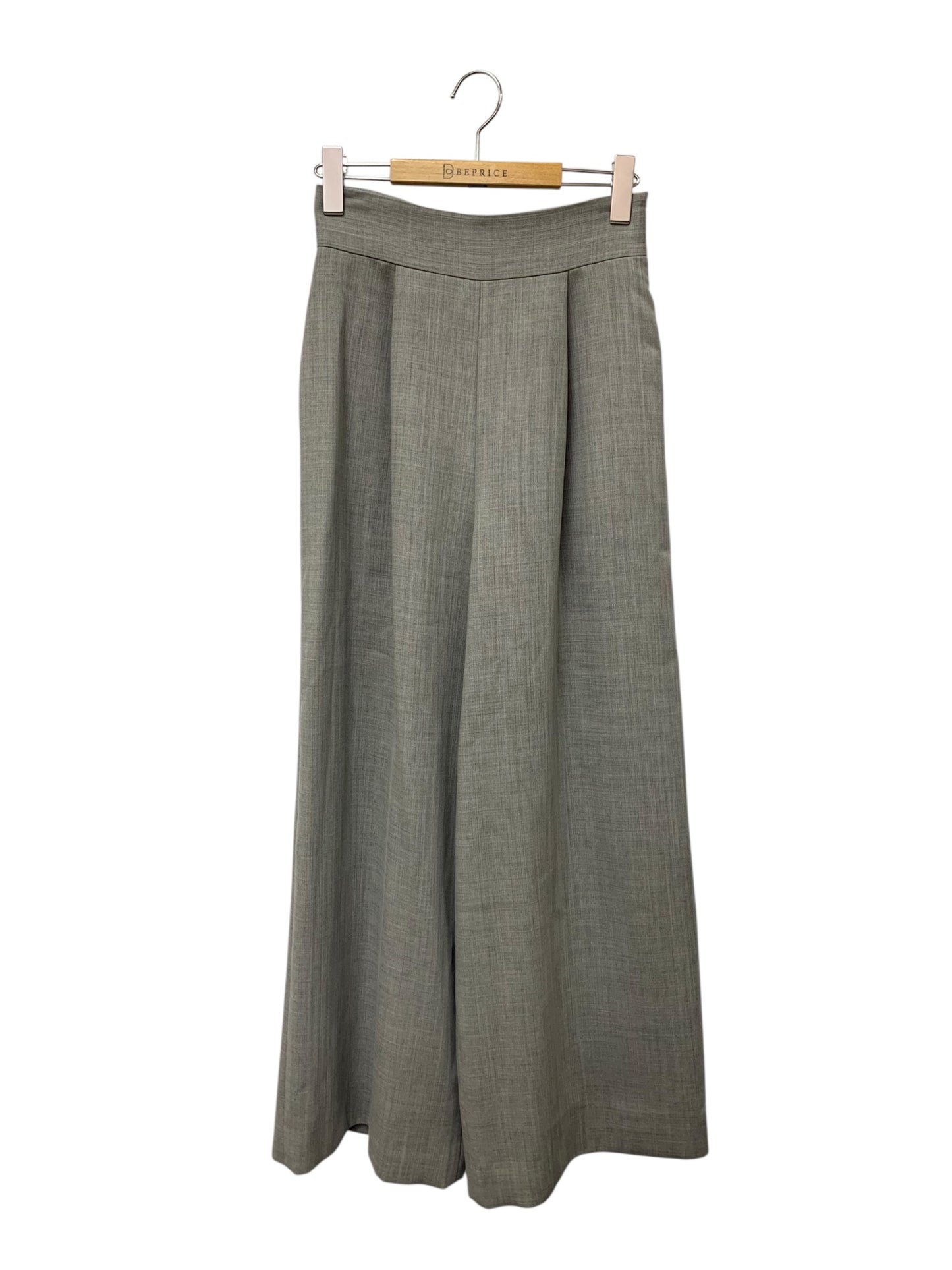 フォクシーブティック PANTS ARPEGGIO 42380 パンツ 38 グレー タック ワイド IT1T5R2OUM6S