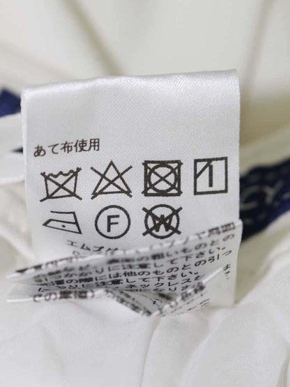 エムズグレイシー 726104 パンツ 40 ホワイト カットワーク レース リボン IT1E9663XL2G