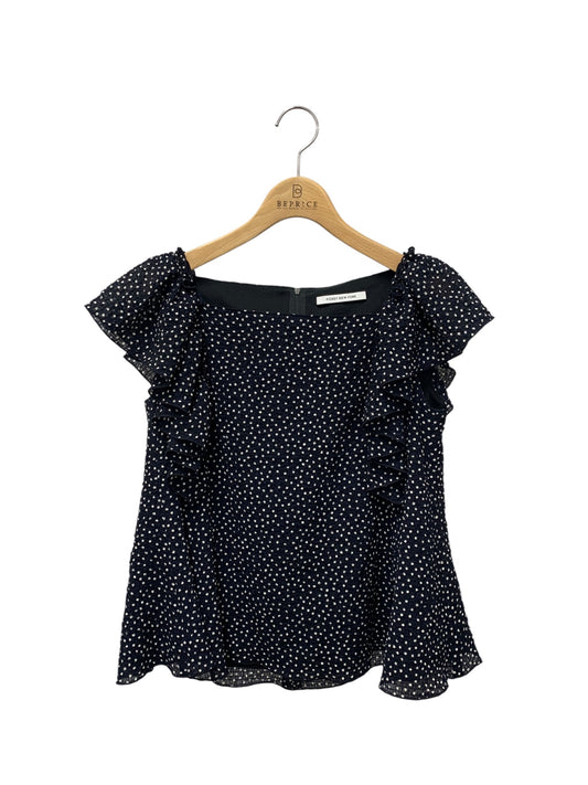 フォクシーニューヨーク Blouse Papillon 44656 ブラウス 38 ネイビー ITHT1U3RGMNK
