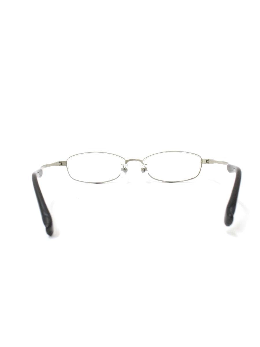 フォーナインズ S-662T メガネ シルバー メタルフレーム フルリム スクエア IT2MFNI78G1S