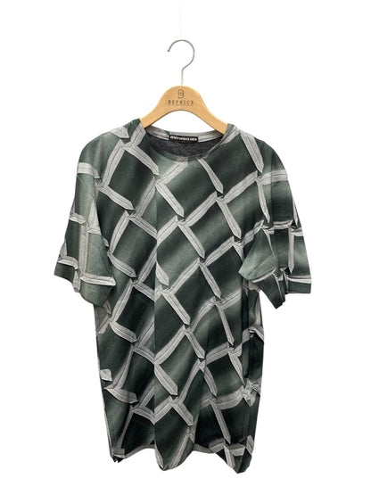 イッセイミヤケメン ME23JK417 Tシャツ 2 グリーン プリーツプリント IT5RPLXABV3K