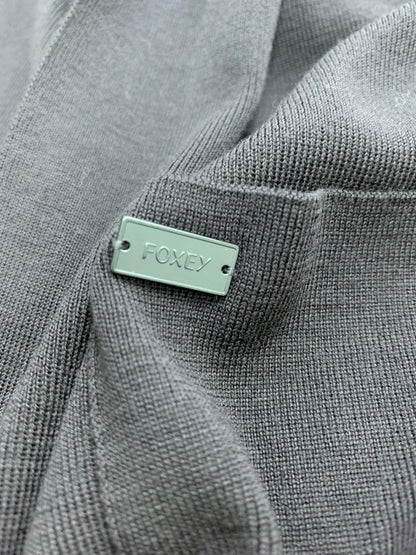 フォクシーブティック Cardigan Slender HOODIE 39200 カーディガン F ブラウン 2021年増産 IT9ODDWJ0M18