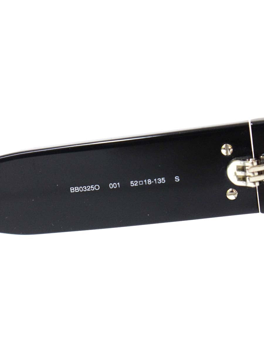 バレンシアガ BB0325O メガネ ブラック セルフレーム フルリム ウェリントン IT69LJX87LXE