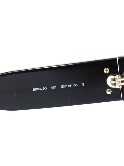 バレンシアガ BB0325O メガネ ブラック セルフレーム フルリム ウェリントン IT69LJX87LXE