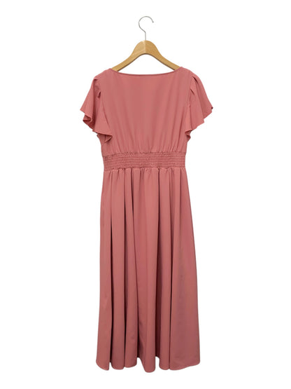 トッカ SMOCKING EMBROIDERY OPTOGA0130 ワンピース 0 ピンク 消臭 UVケア ウォッシャブル ITB1N04VUG2F