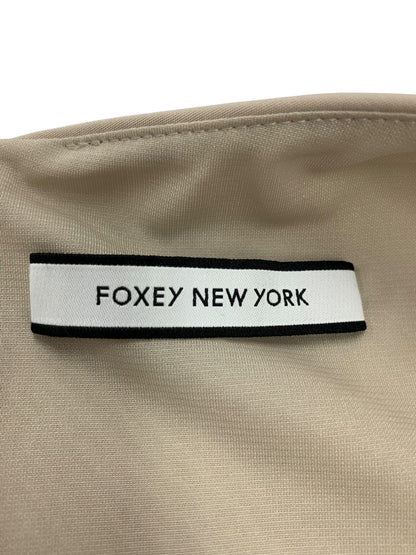 フォクシーニューヨーク Dress 37801 ワンピース 40 ベージュ ITAX8B72WZYC