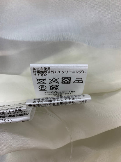 エムズグレイシー 011509 ワンピース 40 ブルー ストライプ ベルト IT480OVSM534