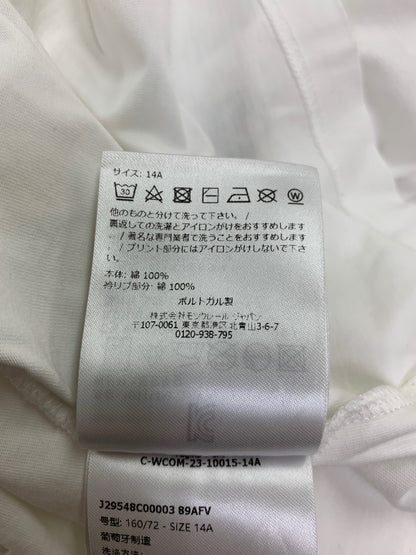 モンクレール MAGLIA MANICHE CORTE SS T-SHIRT  Tシャツ 14A ホワイト ITSSDH6RDD74
