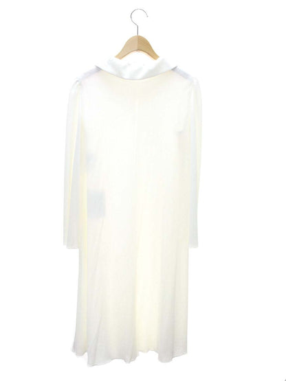 エムズグレイシー  ギャザー襟シアーケープ 414302 カーディガン 38 ホワイト IT3LWRWTI5HU