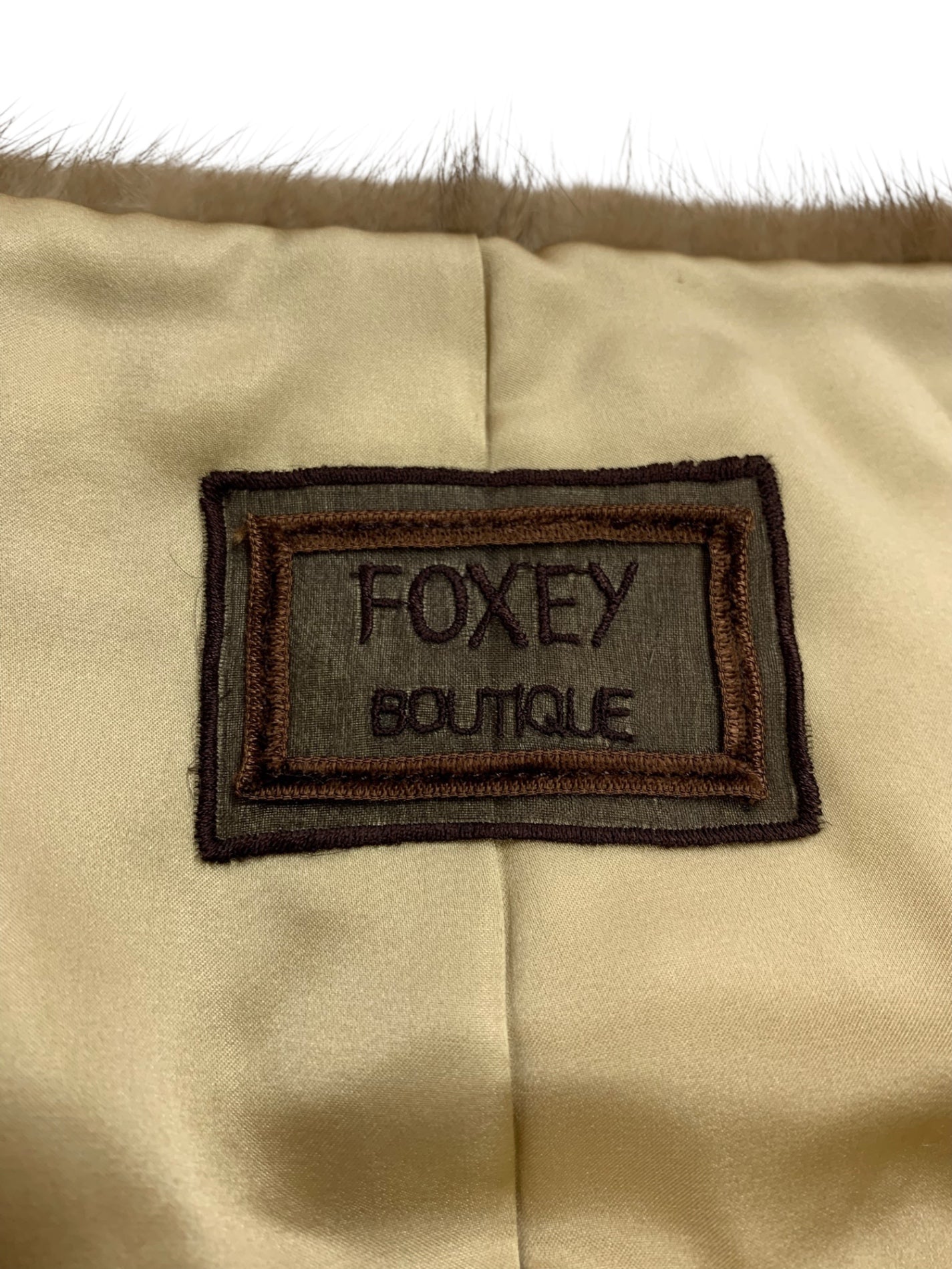 フォクシーブティック ファーボレロ 27568 ブラウン ミンク ITV86Y0R6ZQW