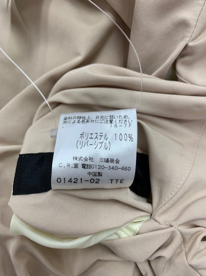トゥービーシック W5A03-721-40 スプリングコート 40 ベージュ リバーシブル IT06E5NYEJS8