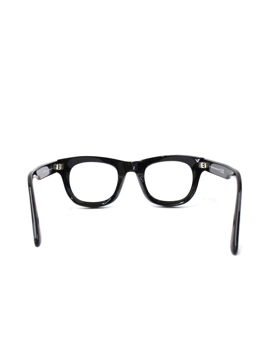 トムフォード TF5872-B ECO メガネ ブラック/シルバー セルフレーム フルリム ウェリントン ITEUM2XG0TFW