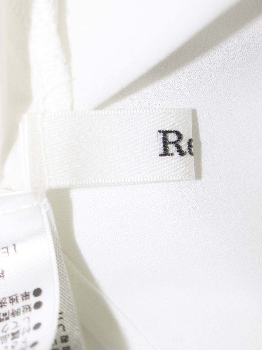 ルネ 6831040 ブラウス 34 ホワイト ビジュー パール ITSCHCQ68NI8