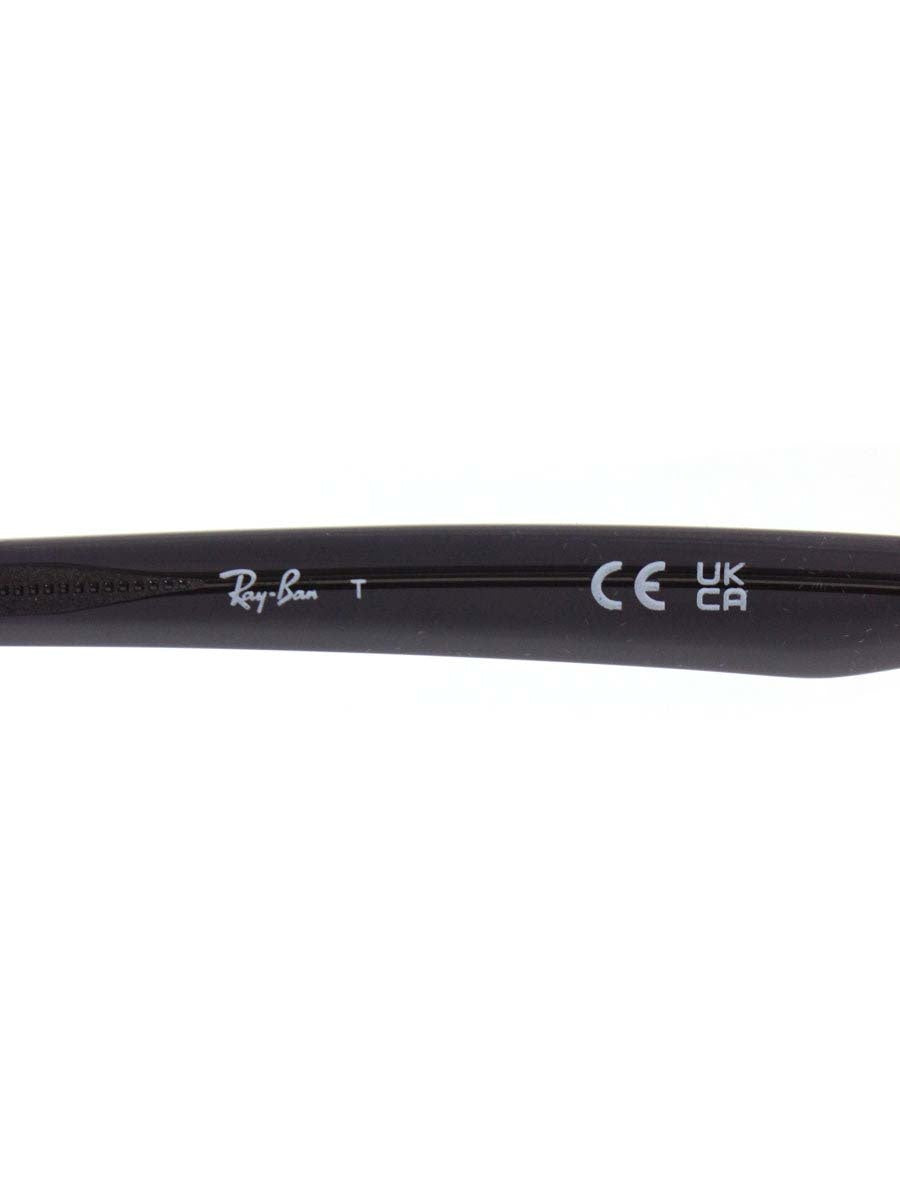 レイバン RB5386D メガネ ブラック セルフレーム フルリム ウェリントン ITBKW9L0BGDN 【SALE】